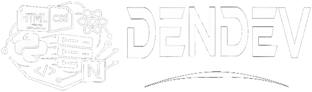 Логотип сайта-портфолио dendev.ru